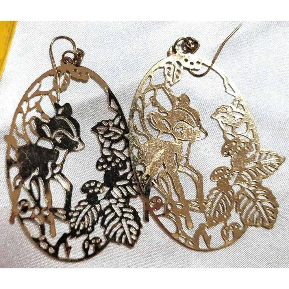 Vtg Cutout Deer Bambi 3